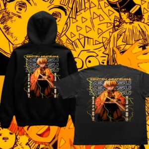 Canguro y Remera Zenitsu Demon Slayer